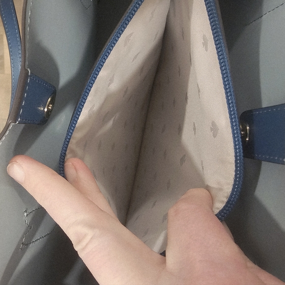 🚫Sold🚫Kate Spade Teal Tote Bag - Picture 5 of 6